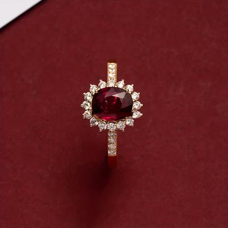 Empress Red Gyűrű | Arany
