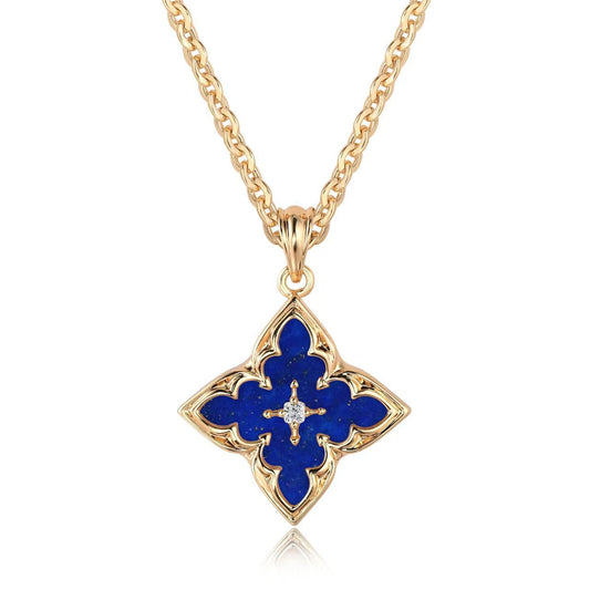 Brown Clover Pendant Nyaklánc | Arany