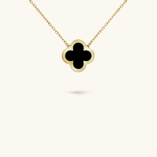Clover Nyaklánc Black