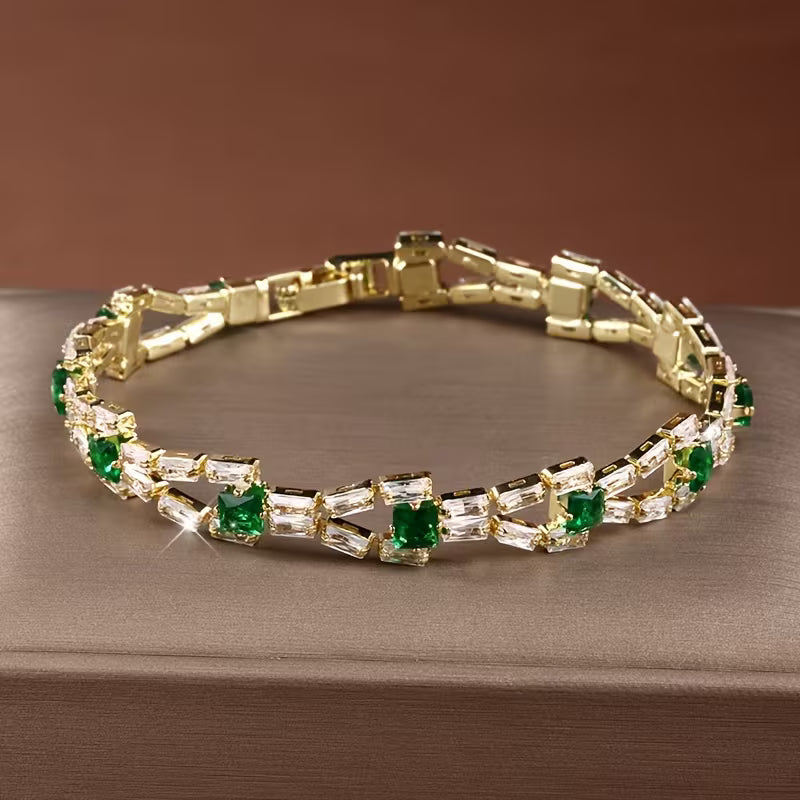 Verde Link Tenisz Karkötő | Arany
