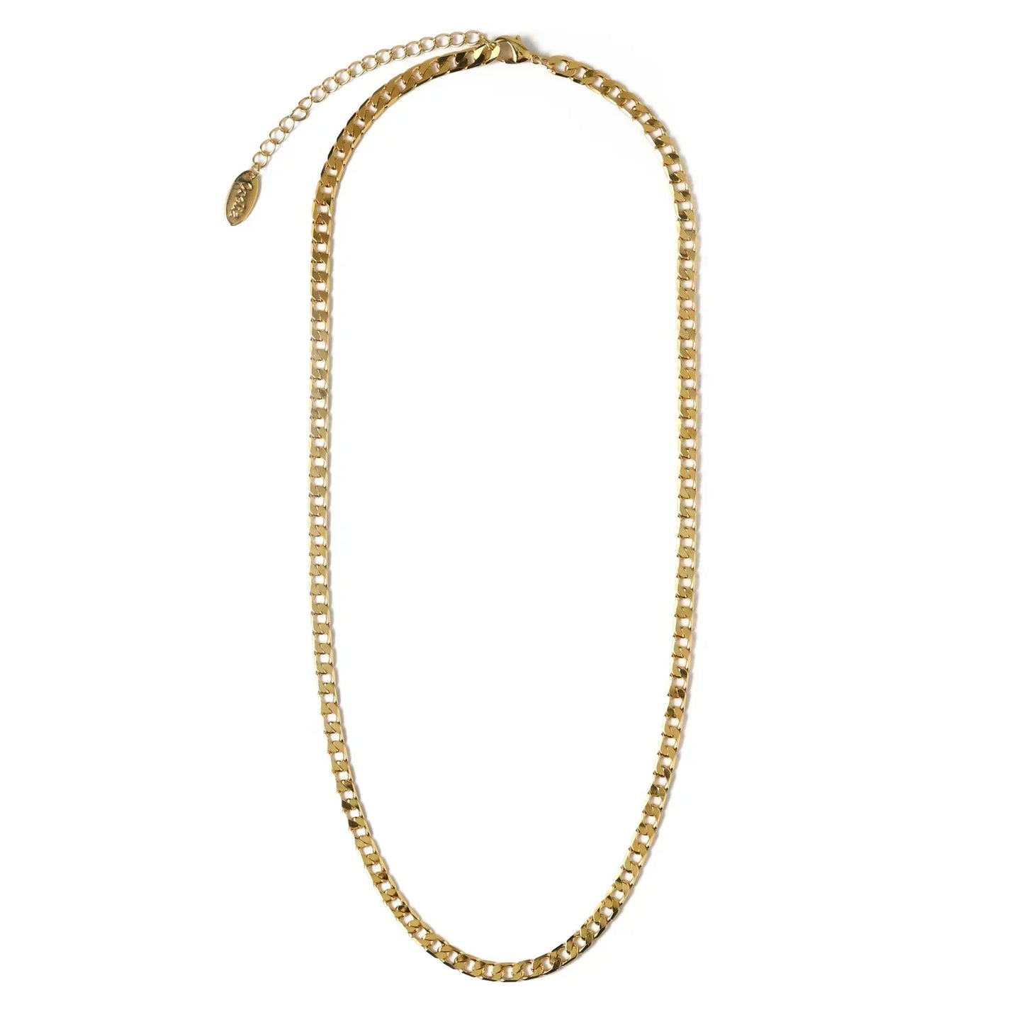 Flat Link Curb Chain Nyaklánc | Arany