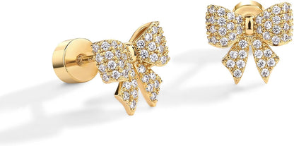 Bow Motif Fülbevaló | Arany