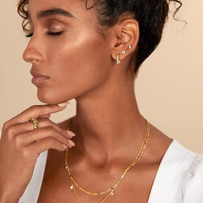 Pear Cut Studs | Arany