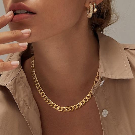 Chunky Cuban Link Nyaklánc | Arany
