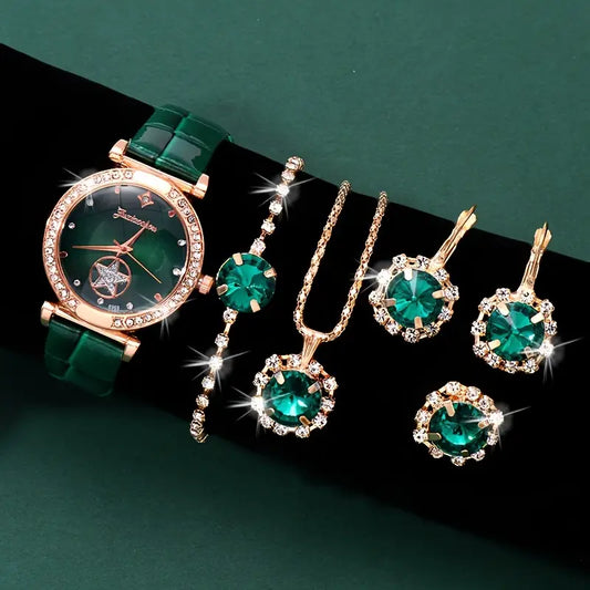 Verdantra Timecourt Ékszer Készlet | Arany