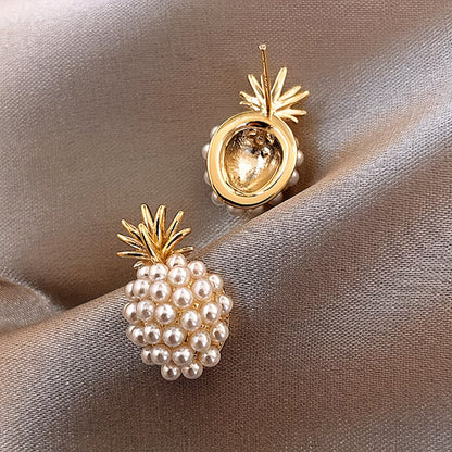 Gyöngy Pineapple Fülbevaló