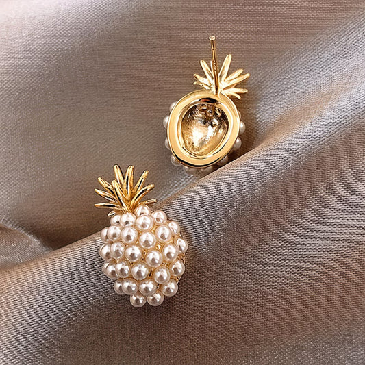 Gyöngy Pineapple Fülbevaló