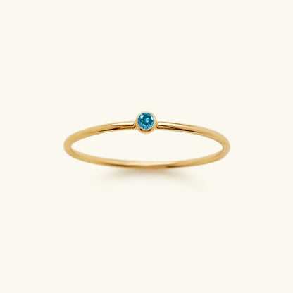Amelia Birthstone Stacker Gyűrű