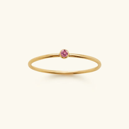 Amelia Birthstone Stacker Gyűrű