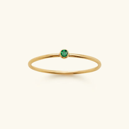 Amelia Birthstone Stacker Gyűrű