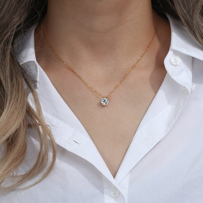 Kyla Solitaire Arany Nyaklánc