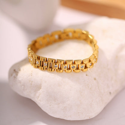 Arany Watchband Karkötő