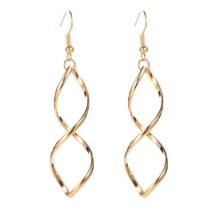 Spiral Dangle Fülbevaló | Arany