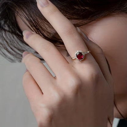 Empress Red Gyűrű | Arany