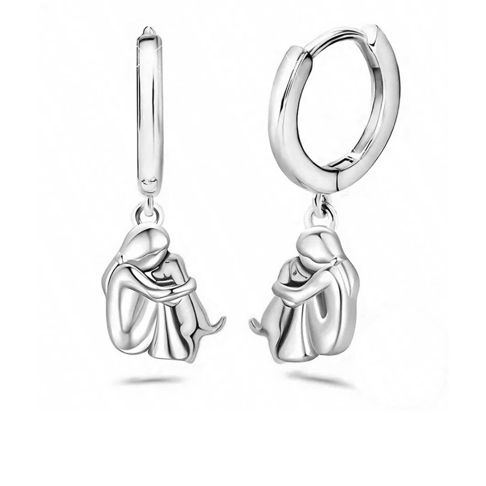 Wynter™ - Hug Pendant with Matching Fülbevaló