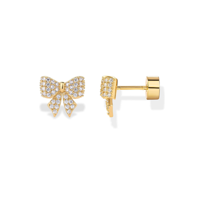 Bow Motif Fülbevaló | Arany