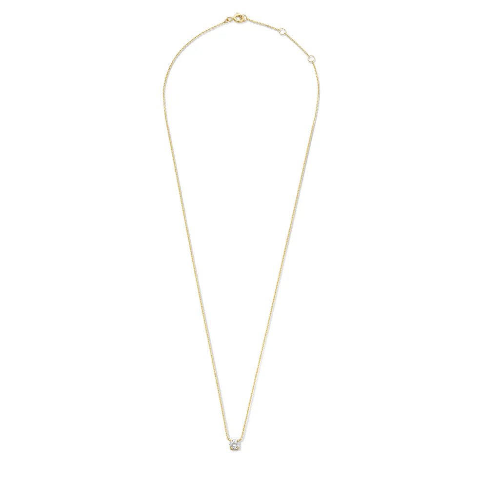Cléa Moissanite Kő Nyaklánc | Arany