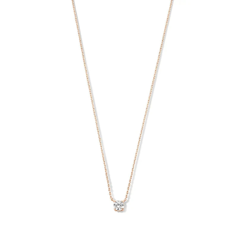 Cléa Moissanite Kő Nyaklánc | Arany